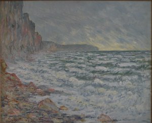 Fécamp、シーサイド 作： Claude Monet